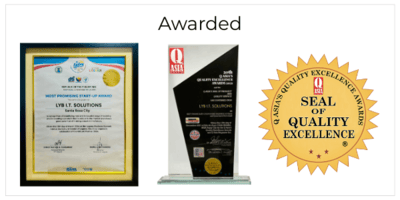 Awards and recognition strip